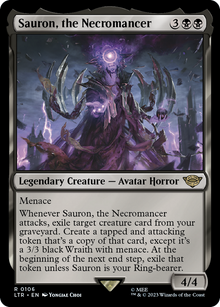 {R} Sauron, the Necromancer [The Lord of the Rings: Tales of Middle-Earth][LTR 106]