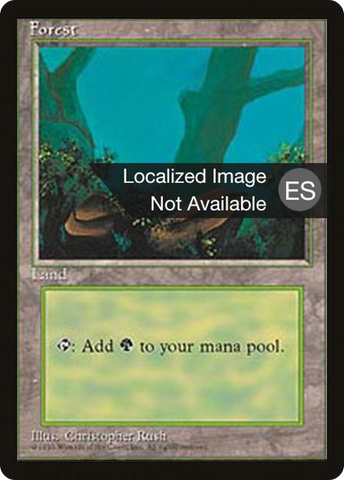 {B}[FBB 4ED 376] Forest (A) [Fourth Edition (Foreign Black Border)]