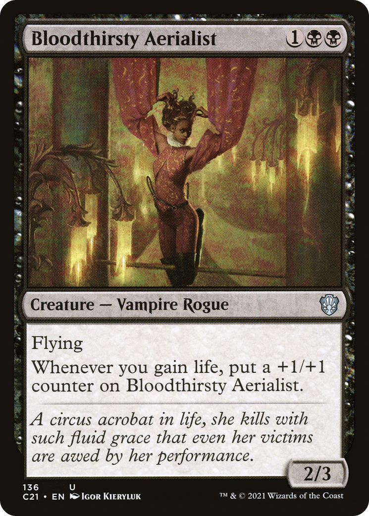 {C} Bloodthirsty Aerialist [Commander 2021][C21 136]