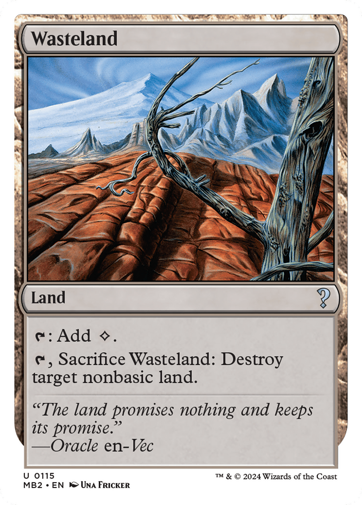 {C} Wasteland [Mystery Booster 2][MB2 115]