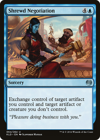 {C} Shrewd Negotiation [Kaladesh][KLD 064]