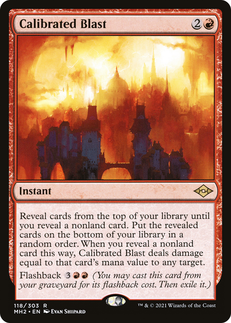 {R} Calibrated Blast [Modern Horizons 2] [MH2 118]