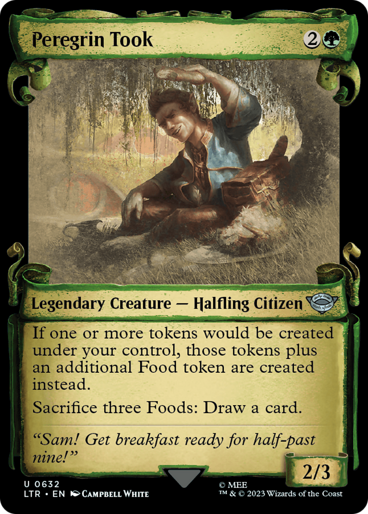 {C} Peregrin Took [The Lord of the Rings: Tales of Middle-Earth Showcase Scrolls][LTR 632]