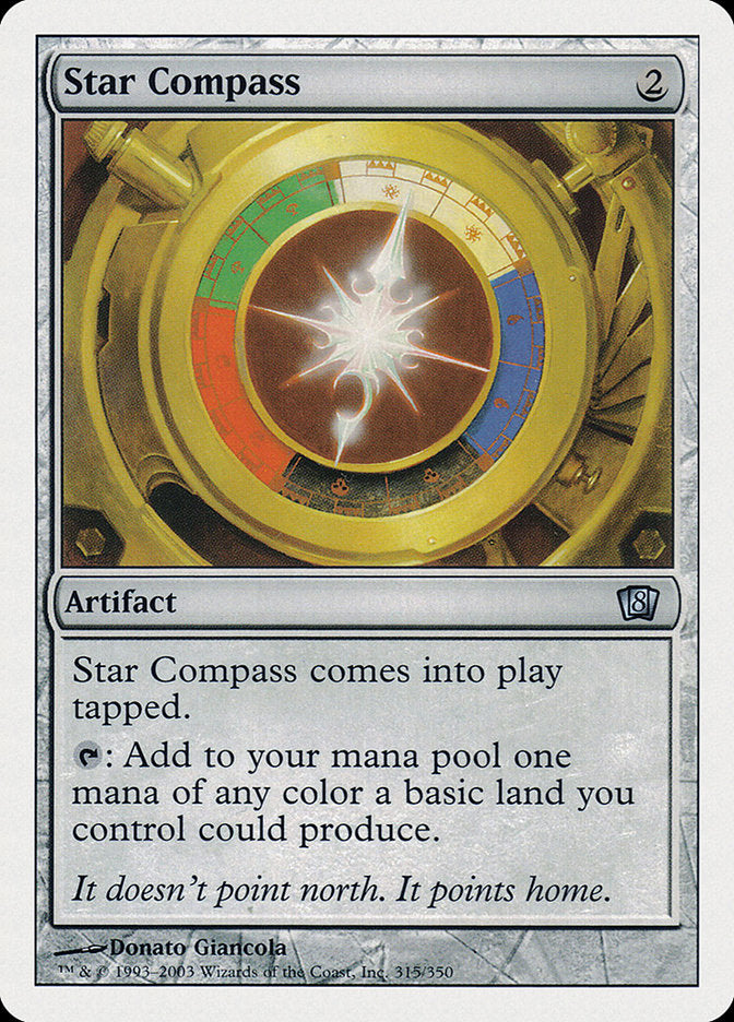 {C} Star Compass [Eighth Edition][8ED 315]
