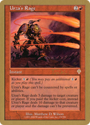 {R} Urza's Rage (Jan Tomcani) [World Championship Decks 2001][GB WC01 JT178]