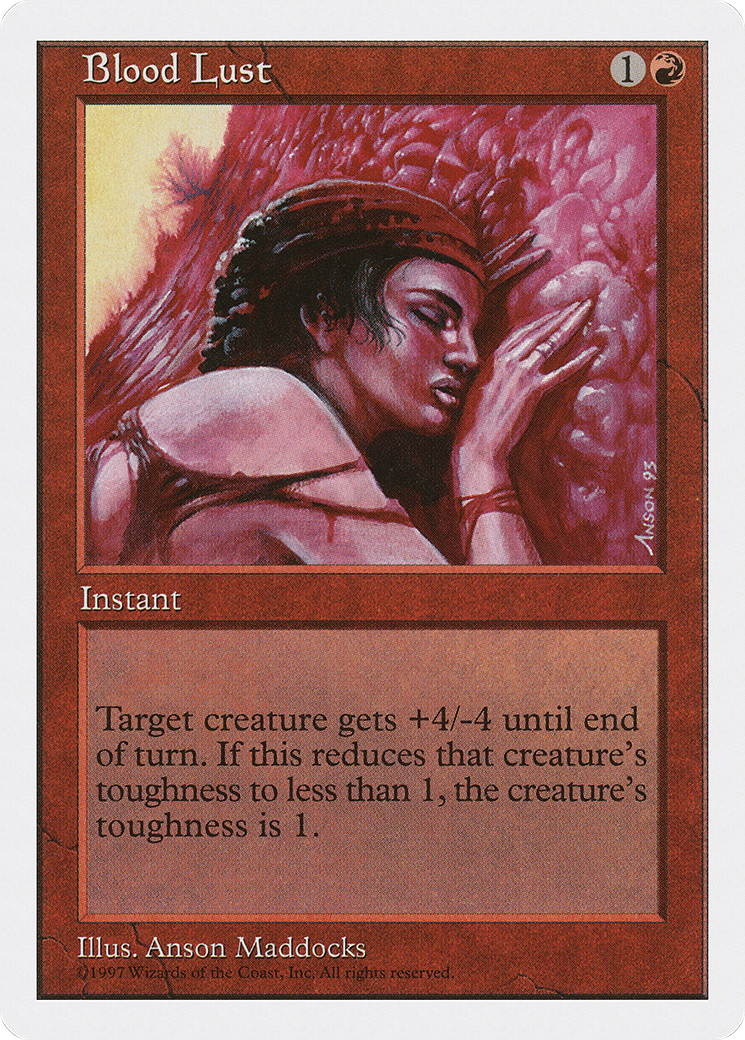 {C} Blood Lust [Fifth Edition][5ED 212]