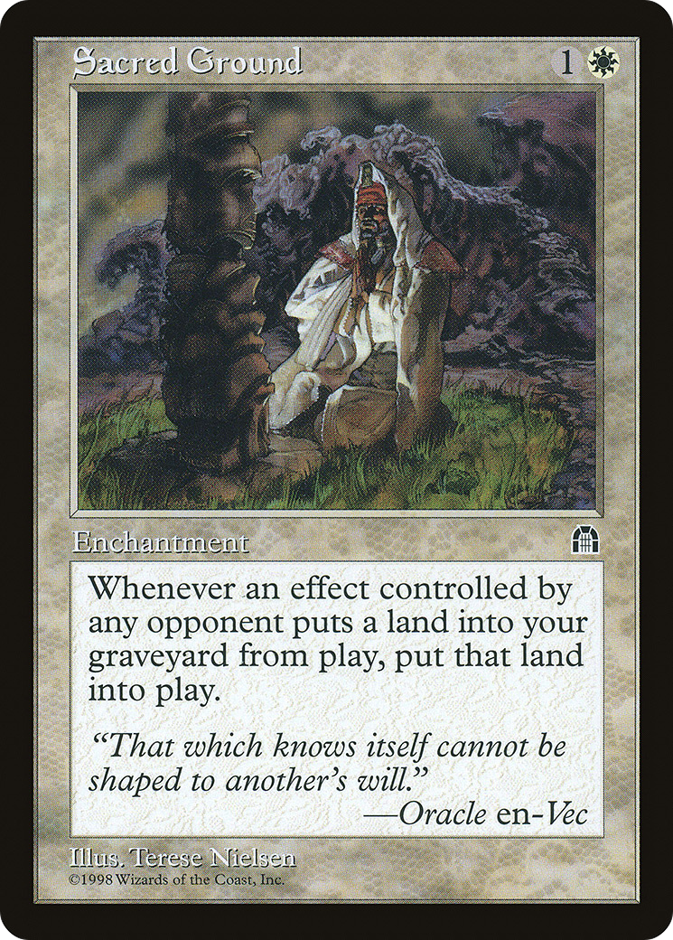 {R} Sacred Ground [Stronghold][STH 012] - Misty Mountain Games