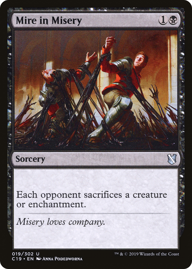 {C} Mire in Misery [Commander 2019][C19 019]