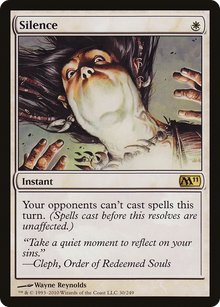 {R} Silence [Magic 2011][M11 030] - Misty Mountain Games