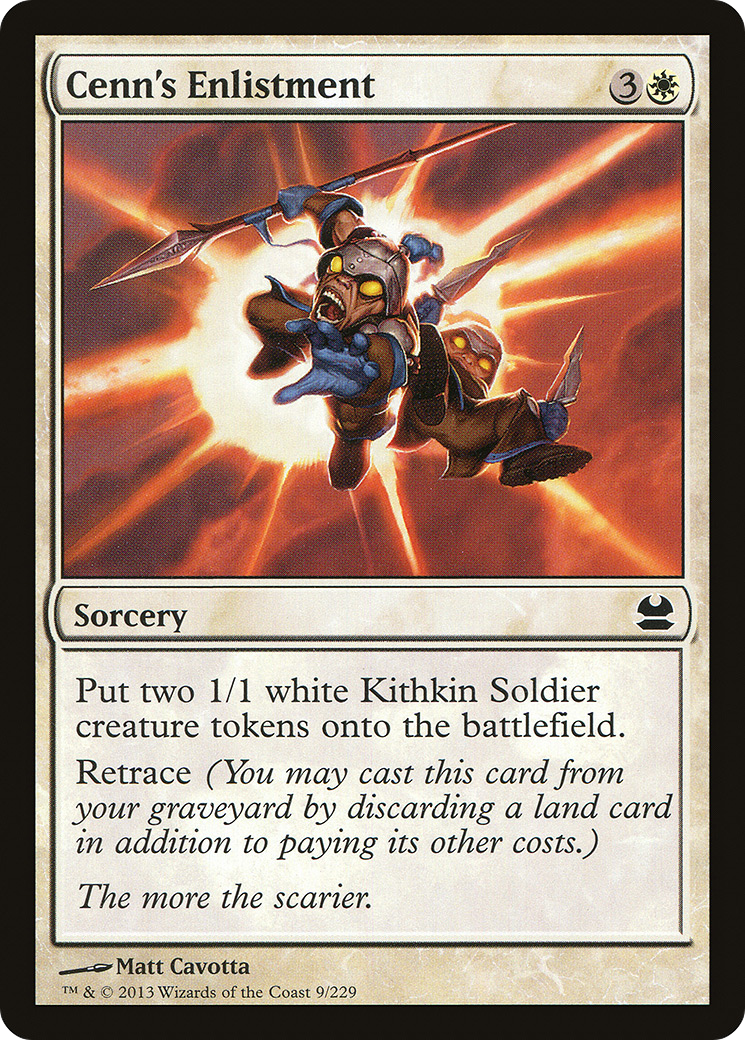 {C} Cenn's Enlistment [Modern Masters][MMA 009]