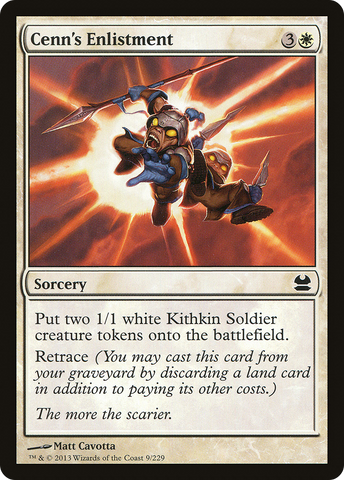 {C} Cenn's Enlistment [Modern Masters][MMA 009]
