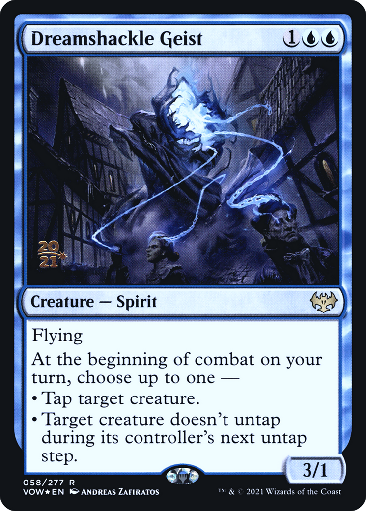 {R} Dreamshackle Geist [Innistrad: Crimson Vow Prerelease Promos][PR VOW 058]