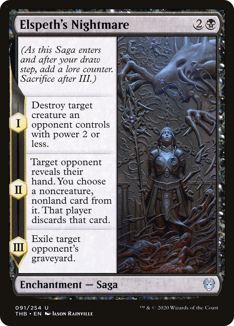 {C} Elspeth's Nightmare [Theros Beyond Death][THB 091]