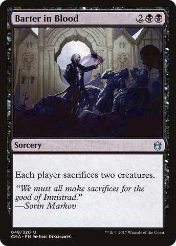 {C} Barter in Blood [Commander Anthology][CMA 048]