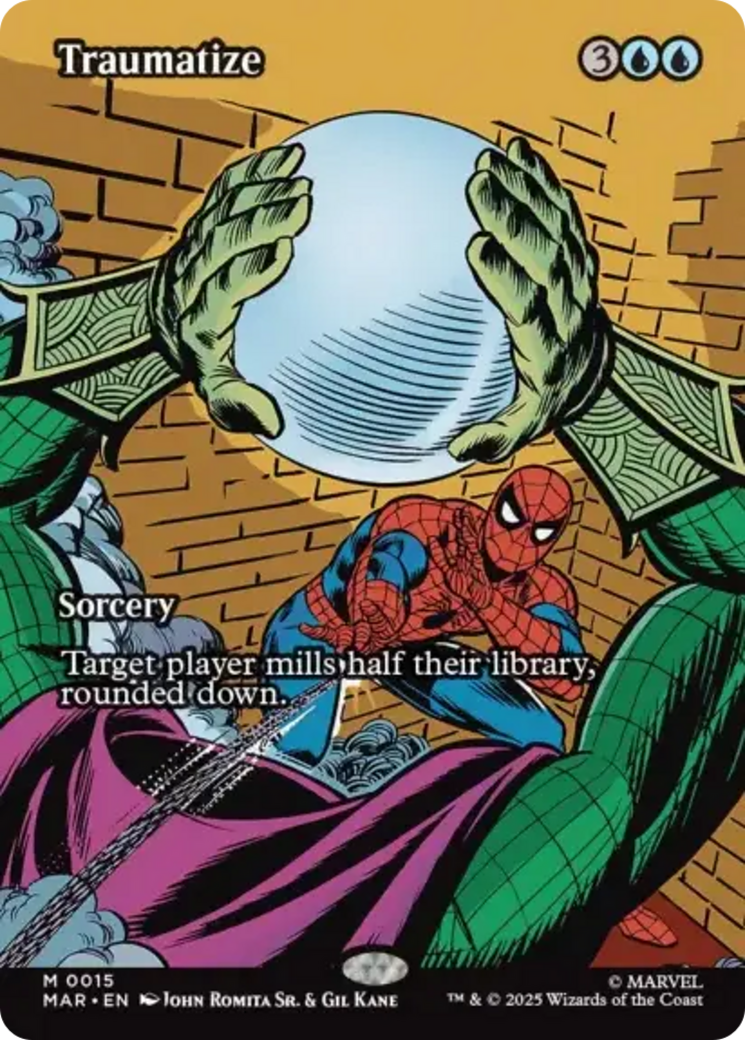 {@@ MAR R} Traumatize (Borderless) [Marvel's Spider-Man: Eternal-Legal] [SPE 015]