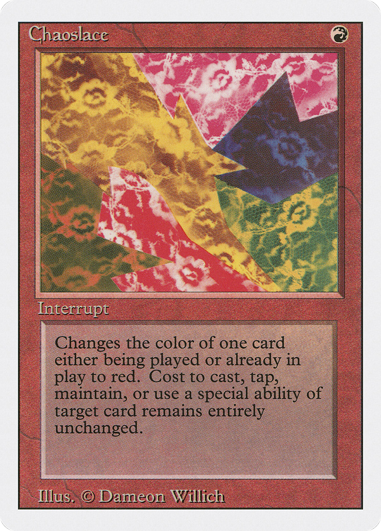 {R} Chaoslace [Revised Edition][3ED 141] - Misty Mountain Games