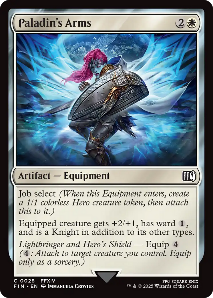 {@@FIN C} Paladin's Arms [FINAL FANTASY][FIN 028]