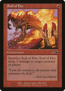 {C} Seal of Fire [Nemesis][NEM 098] - Misty Mountain Games