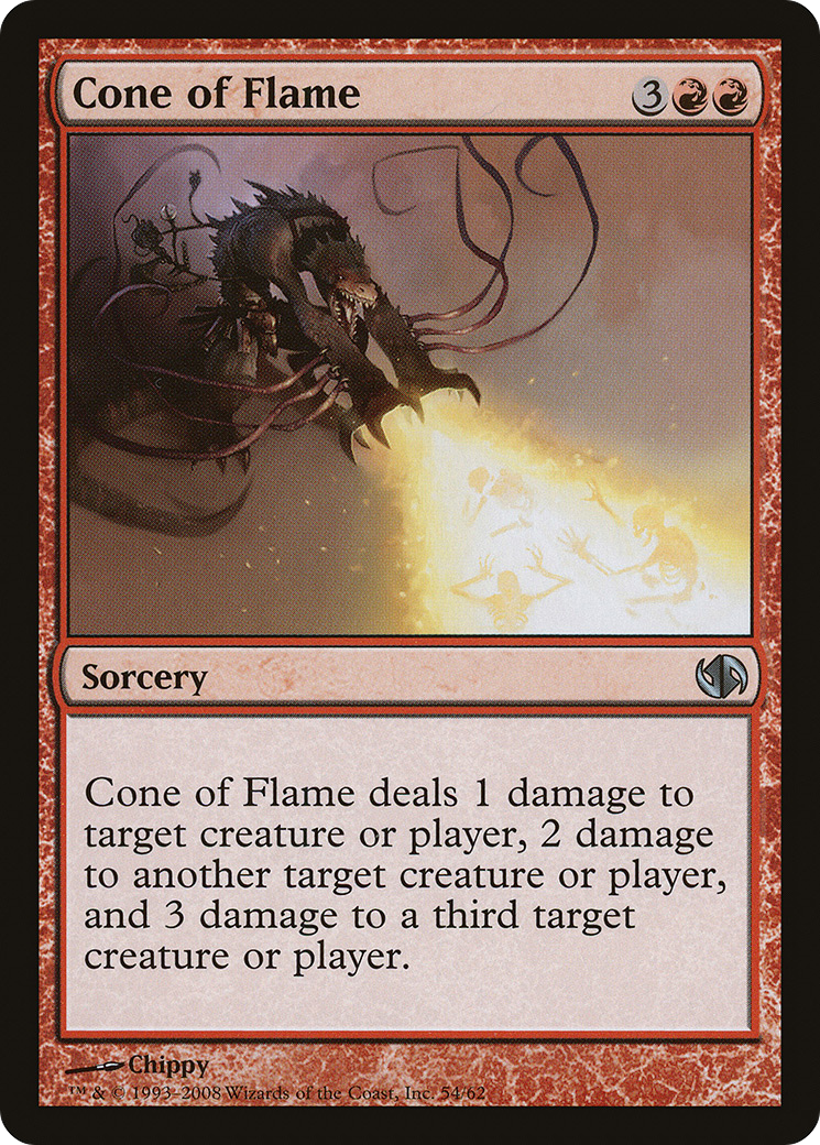 {C} Cone of Flame [Duel Decks: Jace vs. Chandra][DDB 054]