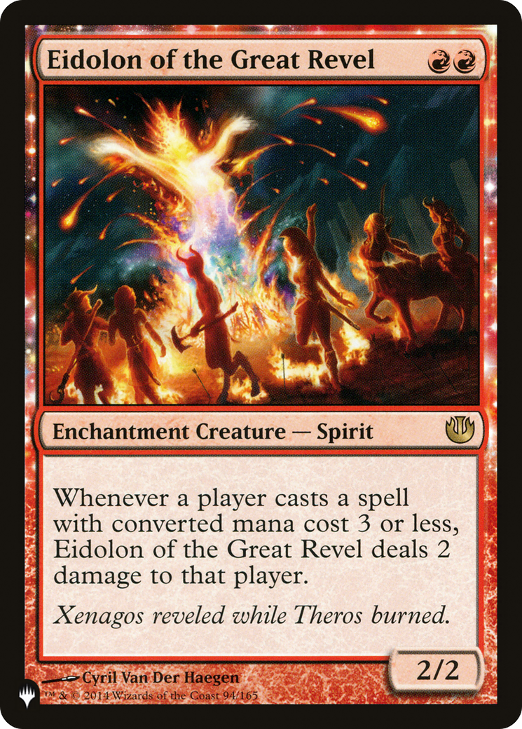 Eidolon of the Great Revel [LIST 94/165] : (enchantment)