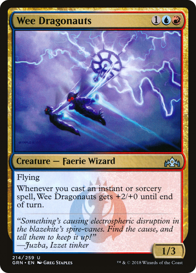{C} Wee Dragonauts [Guilds of Ravnica][GRN 214]