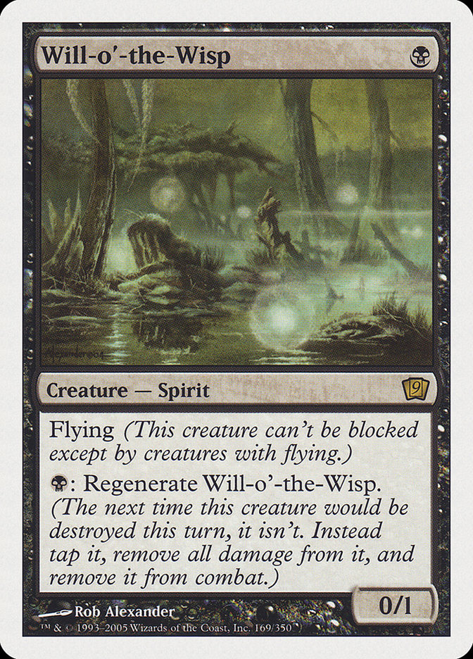 {R} Will-o'-the-Wisp [Ninth Edition][9ED 169]