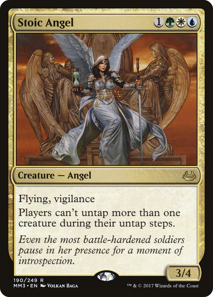 {R} Stoic Angel [Modern Masters 2017][MM3 190] - Misty Mountain Games