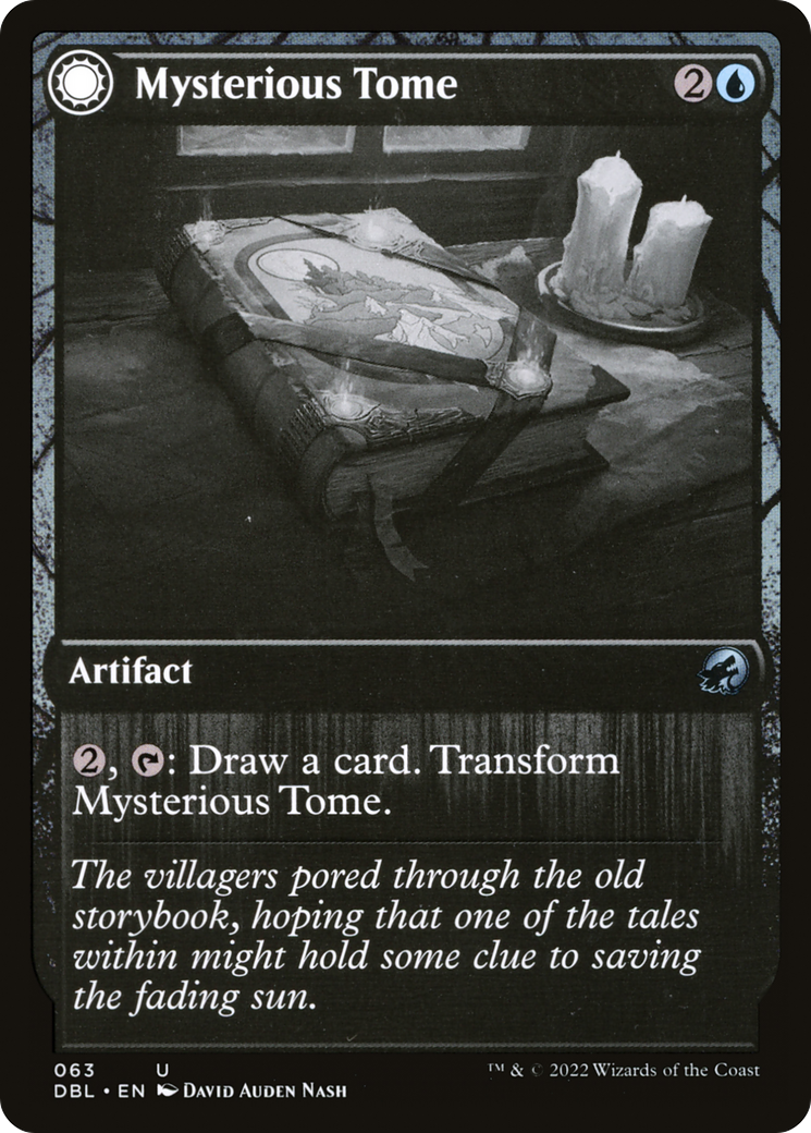 {C} Mysterious Tome // Chilling Chronicle [Innistrad: Double Feature][DBL 063]
