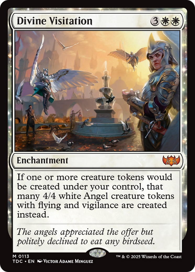 {R} Divine Visitation [Tarkir: Dragonstorm Commander][TDC 113]