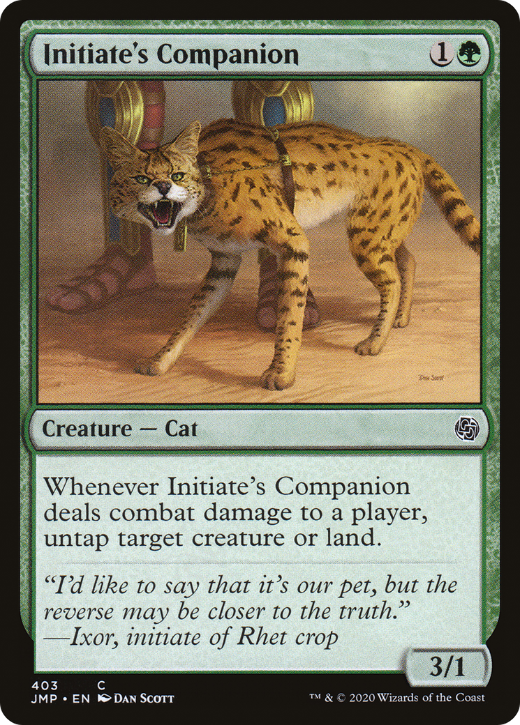 {C} Initiate's Companion [Jumpstart][JMP 403]