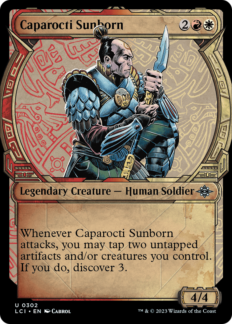 {@C} Caparocti Sunborn (Showcase) [The Lost Caverns of Ixalan][LCI 302]