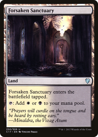 {C} Forsaken Sanctuary [Commander 2017][C17 250]
