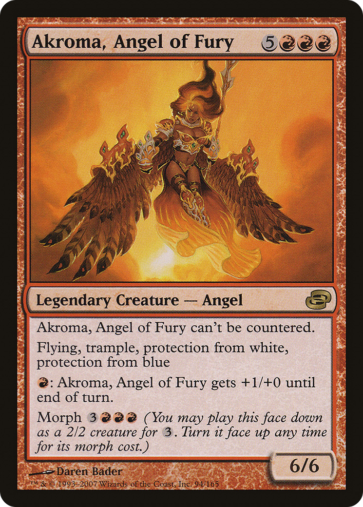 {R} Akroma, Angel of Fury [Planar Chaos][PLC 094] - Misty Mountain Games