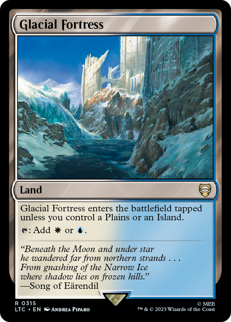 {R} Glacial Fortress [The Lord of the Rings: Tales of Middle-Earth Commander][LTC 315]