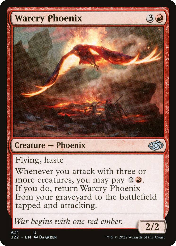 {C} Warcry Phoenix [Jumpstart 2022][J22 621]