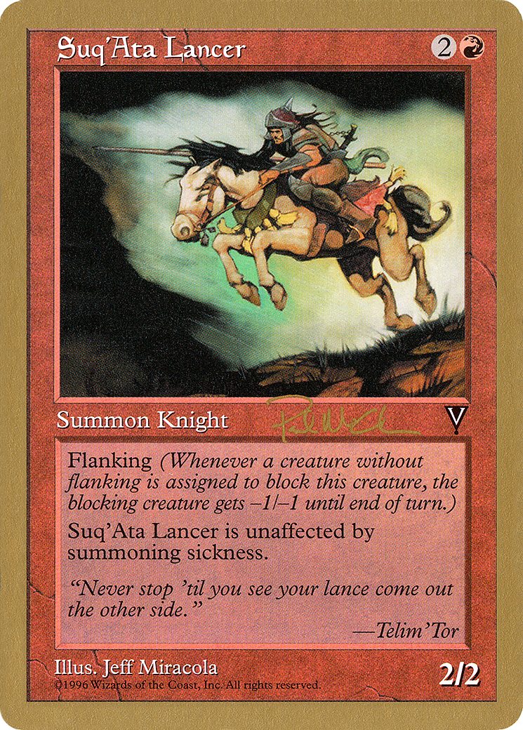 {C} Suq'Ata Lancer (Paul McCabe) [World Championship Decks 1997][GB WC97 PM96]