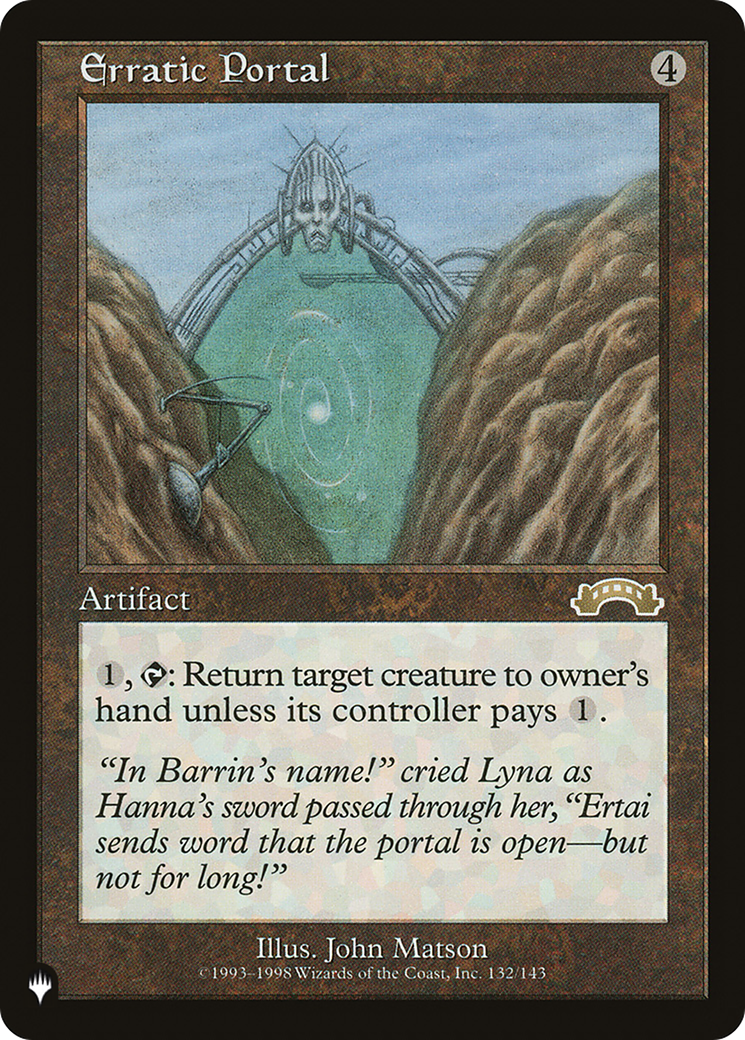 Erratic Portal [LIST 132/143]