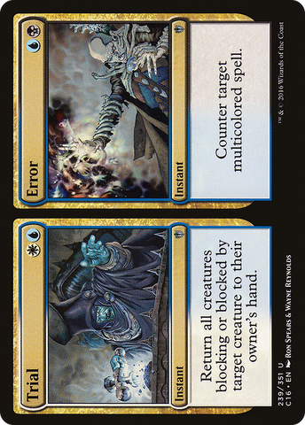 {C} Trial // Error [Commander 2016][C16 239]