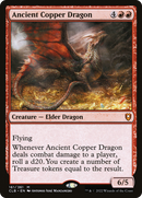 {R} Ancient Copper Dragon [Commander Legends: Battle for Baldur's Gate][CLB 161]