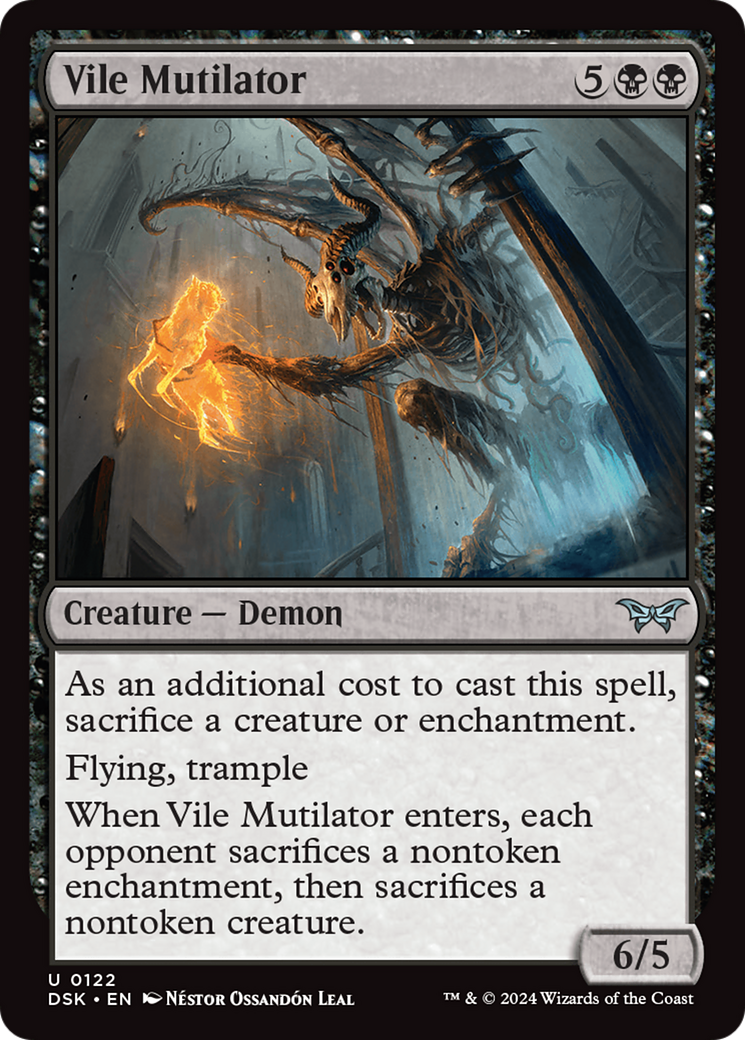 {@C} Vile Mutilator [Duskmourn: House of Horror][DSK 122]