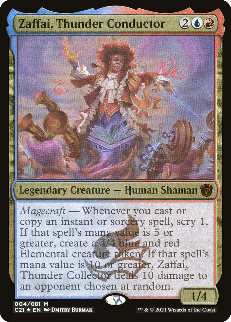 {T} Zaffai, Thunder Conductor (Display Commander) [Commander 2021][DC C21 004]