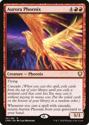 {R} Aurora Phoenix [Commander Legends][CMR 161]