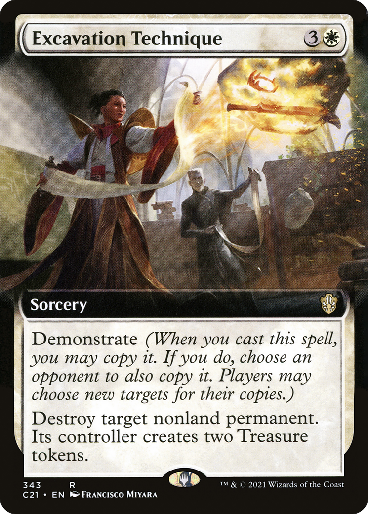 {R} Excavation Technique (Extended Art) [Commander 2021][C21 343]