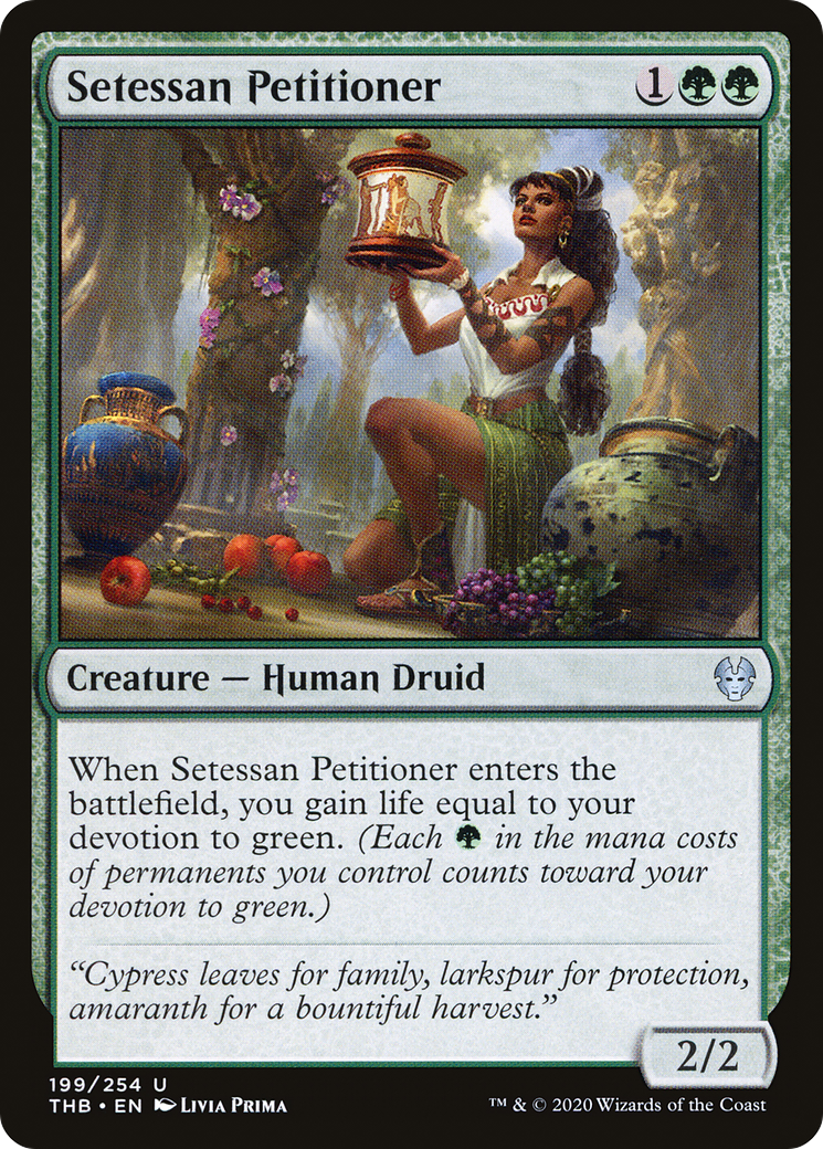 {C} Setessan Petitioner [Theros Beyond Death][THB 199]