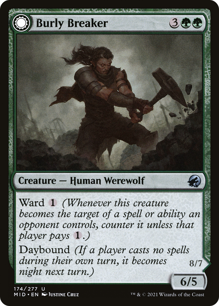 {C} Burly Breaker // Dire-Strain Demolisher [Innistrad: Midnight Hunt][MID 174]