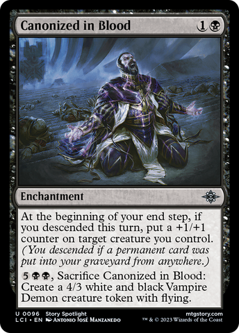 {@C} Canonized in Blood [The Lost Caverns of Ixalan][LCI 096]