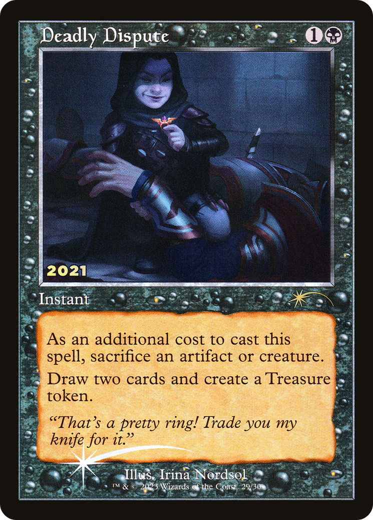 {R} Deadly Dispute [30th Anniversary Promos][P30A 029]