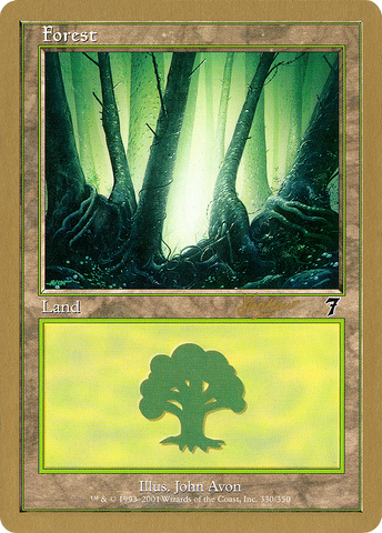 {B}[GB WC02 SHH330] Forest (shh330) (Sim Han How) [World Championship Decks 2002]