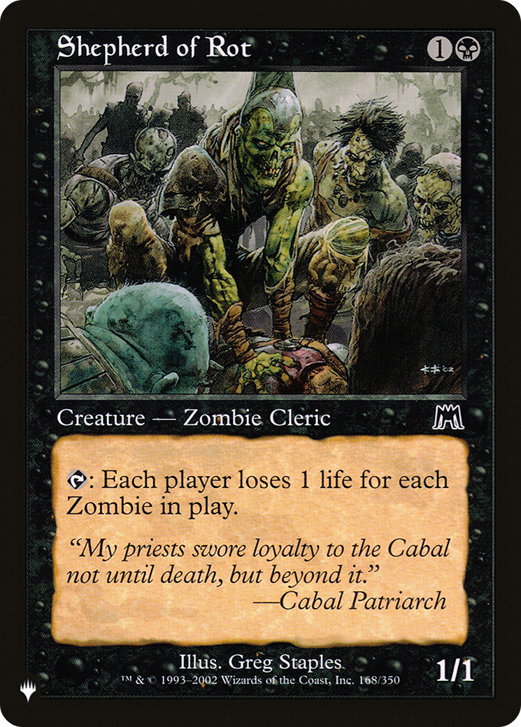 Shepherd of Rot [LIST 168/350]