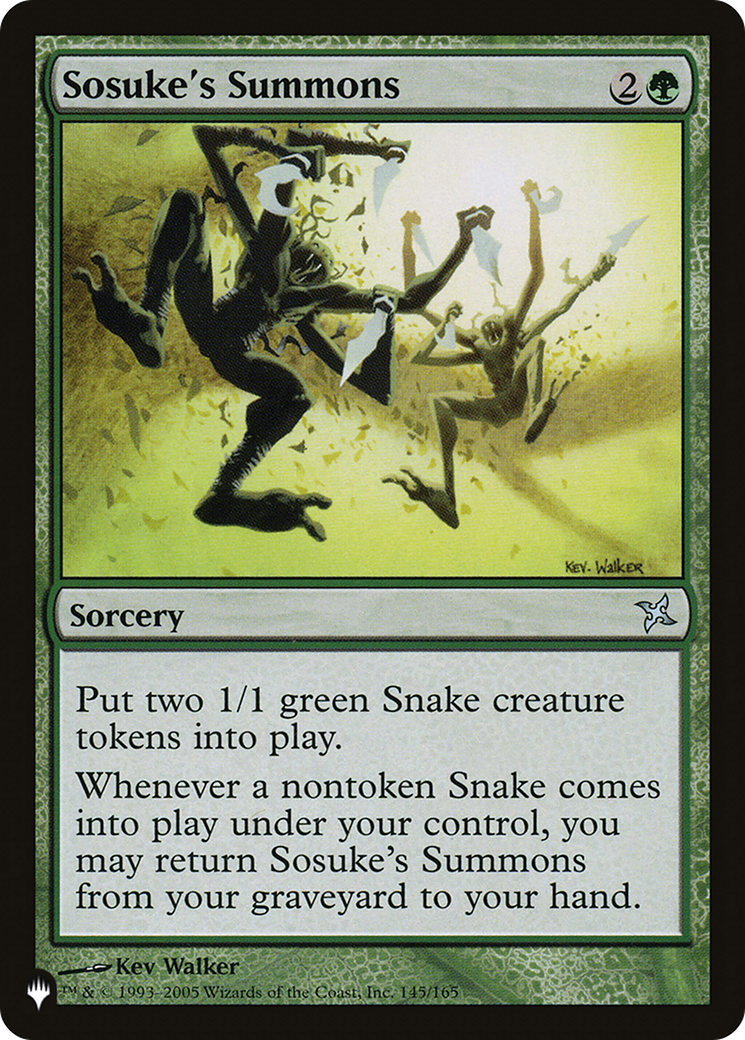 Sosuke's Summons [LIST BOK-145]